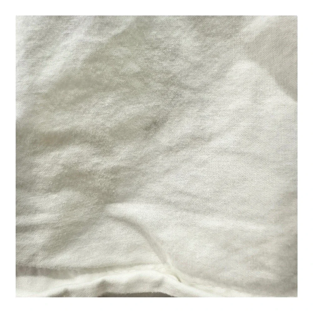 West Elm White Cotton Tufted King Pillow Sham Neutral Pom Pom Textured 20x36